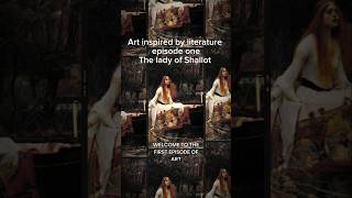 The lady of Shalott books art poetry [upl. by Kuehnel]