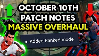 RANKED MODE Deadlock October 10th Patch Breakdown [upl. by Shih]