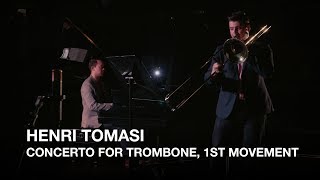 Henri Tomasi Concerto for Trombone 1st movement played by Brayden Friesen [upl. by Gerard]