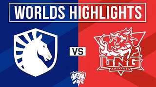 TL vs LNG Full Highlights  Worlds 2024 Swiss Stage  Team Liquid vs LNG Esports [upl. by Assener]