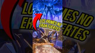 Los Primes NO eran Fuertes  transformers transformersone megatron optimusprime shorts [upl. by Catharine]