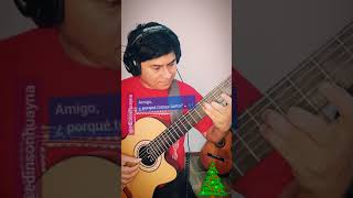 Olvídala amigo Carmencita Lara  shorts  Guitarra Peruana [upl. by Cired232]