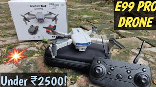 K2D2 Camera Drone Unboxing E99DualBattery  E99 Pro Drone drone toys rc [upl. by Sad]