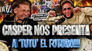 CASPER NOS PRESENTA a “TUTU” Y HABLAMOS DE LAS TIRADERA COMO CONOCIÓ a ANUEL y… [upl. by Paley921]