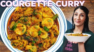 How To Make An AMAZING Courgette Curry [upl. by Atteinotna]