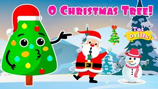 O Christmas Tree with Lyrics  Christmas Songs and Carols [upl. by Verdi]