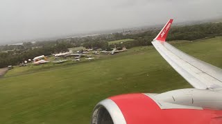 Jet2 Boeing 737800 takeoff from East Midlands airport  Beautiful CFM56 Buzz  GDRTJ [upl. by Rosenthal]