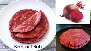 Beetroot Roti recipe  Beetroot Paratha  Beetroot Recipe For toddlers and kids [upl. by Maribel]