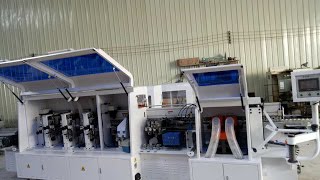 Auto Edge Bander S800DS800Y with Pre Milling Intro Video  Lonjan Machinery [upl. by Yluj]