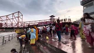 Haridwar Ganga ghat Visit [upl. by Yrojram]