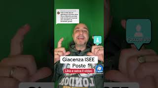 Poste italiane saldo e giacenza isee modelloisee davidecaporusso [upl. by Ainesey]