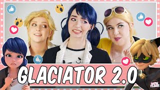 Cosplayers React to Miraculous Ladybug  Glaciator 2 🍦 [upl. by Rosen]