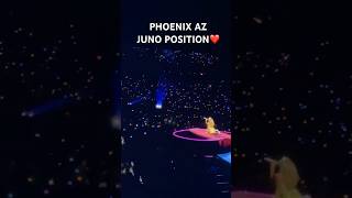 Juno position in Phoenix AZ sabrinacarpentertour sabrinacarpenter shortandsweet junoposition [upl. by Yentruok138]