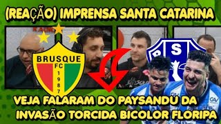 URGENTE  IMPRENSA SANTA CATARINA  INVASÃO TORCIDA PAYSANDU EM FLORIPA paysandu papaotv remo [upl. by Yelsnit]