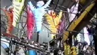 Carnevale di Acireale 1993  Costruzione carro allegorco Tentazioni a rischio [upl. by Irok]