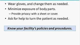 Conducting a Comprehensive Skin Assessment AHRQ Preventing Pressure Ulcers in Hospitals toolkit [upl. by Robson659]