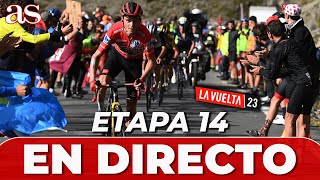 ETAPA 14 VUELTA A ESPAÑA EN VIVO  SAUVETERREDEBÉARN  LARRABELAGUA  Diario AS [upl. by Auhsoj]