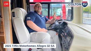 2021 Tiffin ALLEGRO Open Road 32 SA Class A Motorhome Walkthrough Review and Test Drive [upl. by Atinav]