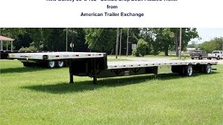 New Dorsey 53 x 102quot Combo Drop Deck Flatbed Trailer [upl. by Thatch394]