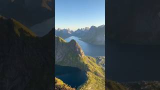 📍Reinebringen Lofoten Norway norway lofotenislands norwayshorts lofoten lofi ambient [upl. by Ted]