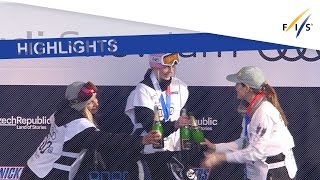 Highlights Sadowski Synnott delights in Slopestyle at Spindleruv FIS Snowboard [upl. by Yordan561]