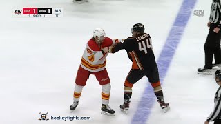 Noah Hanifin vs Maxime Comtois Dec 23 2022 [upl. by Danya672]