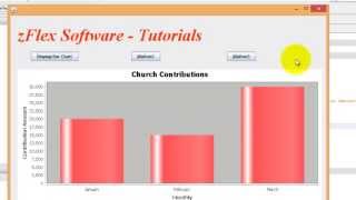 NetBeans BarChart using JFreeCharts for JPANEL [upl. by Airalednac652]