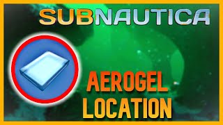 Subnautica  How To Find Aerogel  Tutorial [upl. by Newo]