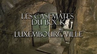 Visite des casemates du Bock LuxembourgLuxemburgLëtzebuerg [upl. by Aikram]