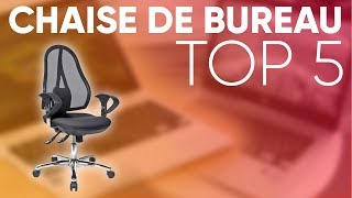 TOP5  MEILLEURE CHAISE DE BUREAU [upl. by Ramgad723]