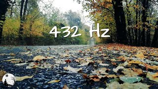 432 Hz  Relaxing Rain Sounds  DNA Repair  Powerful Healing Frequencies  Whole Body Regeneration [upl. by Barcellona]