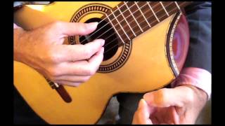 Classical guitar technique Carlevaro technique on the Right Hand [upl. by Lledroc851]