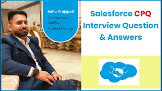 Salesforce cpq Interview Question amp answers 4Years Experince [upl. by Miun]