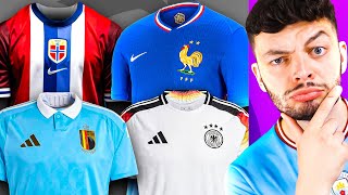 Harshly Ranking EVERY New 2024 National Team Kit [upl. by Flanders573]