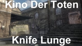 NEW Black Ops Zombies Kino Der Toten Knife Lunge Glitch [upl. by Ahcsropal]