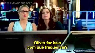 Oliver and Felicity  1x08 and 3x08  ARROWFLASH Olicity  Legendado [upl. by Limak]