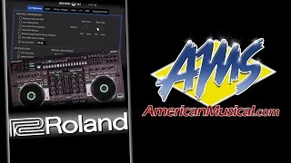 Roland DJ808 Sync Demo  Roland DJ808 Professional DJ Controller [upl. by Arihsa]