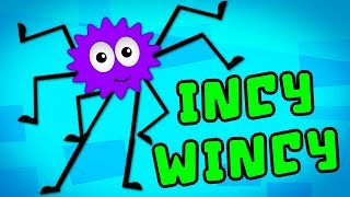 Incy Wincy Spider  Kindergarten Nursery Rhymes For Kids [upl. by Ayotak]