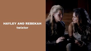 Hayley and Rebekah twixtor  the originals  1080p [upl. by Arch984]