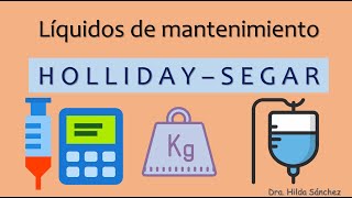 Utiliza el método de HOLLIDAY SEGAR para calcular planes de líquidos en pediatría [upl. by Adiuqram]