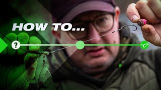 How To Tie Danny Fairbrasss UNDERWATER film Spinner Rig  Korda Carp Fishing [upl. by Hsenid282]