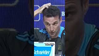 👀Scaloni opinó sobre la polémica sobre el quotdebutquot de Spreen [upl. by Enitnemelc]