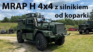 MRAP H Cougar z silnikiem koparki Caterpillar [upl. by Copp562]