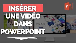 Insérer une Vidéo dans PowerPoint LOCALE amp WEB [upl. by Namreh44]