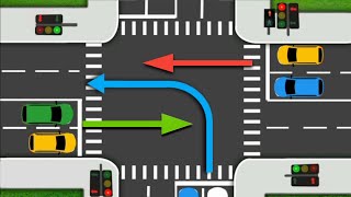 Traffic Lights and Rules  Traffic Signals RuleDriving tips traffic drivingtips [upl. by Odel]