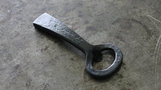 Forging a Bottle Opener [upl. by Meyers]