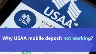 USAA mobile deposit not working What USAA support tells about error [upl. by Mont383]