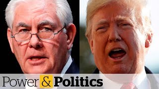 Trump calls Tillerson dumb as a rock  Power amp Politics [upl. by Eniamor]