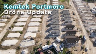 Kemtek Portmore  Drone Update GatedCommunity NewHomes Realestate Trending PropertyUpdate [upl. by Rahm118]