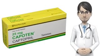 CAPOTEN captopril capoten para que sirve capoten 25 mg tablet [upl. by Amadeus]